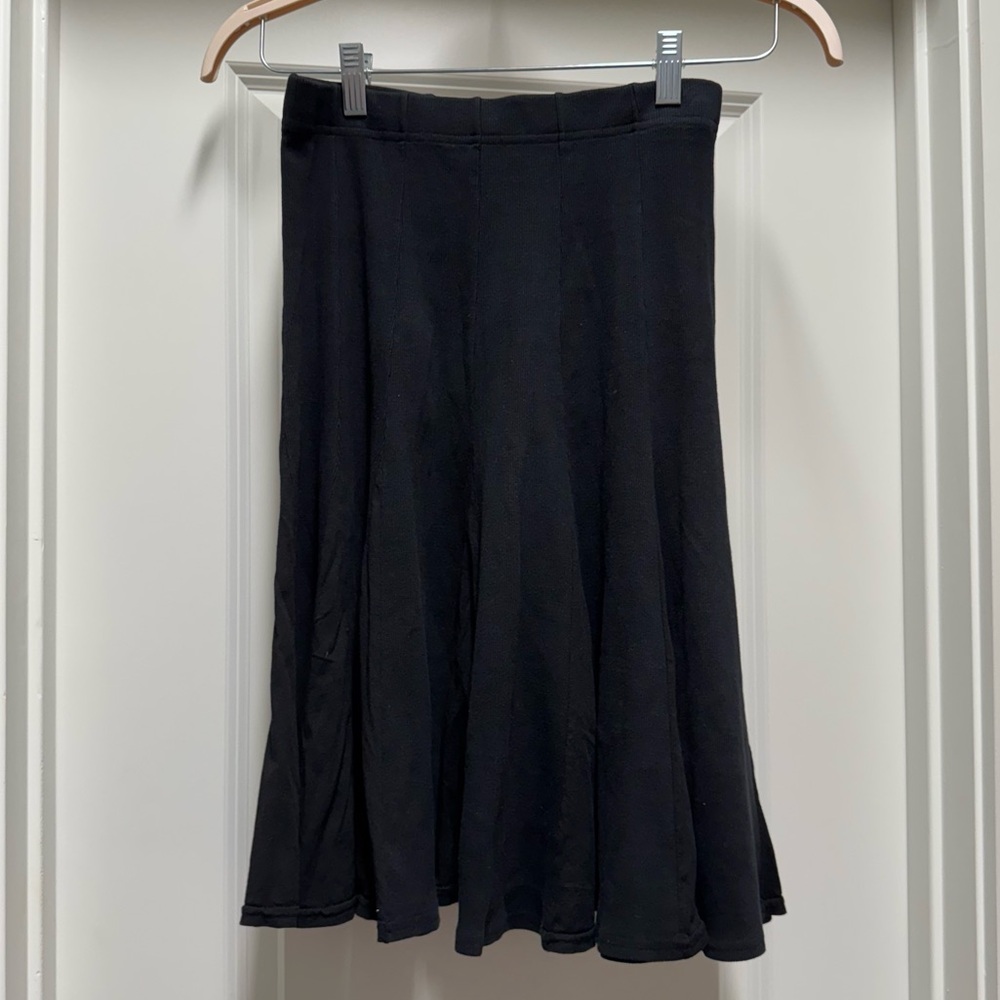 Flowy Black Women's Skirt